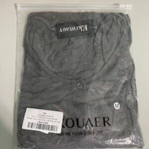 Ekouaer nite shirt, nightgown, short sleeve, brand new